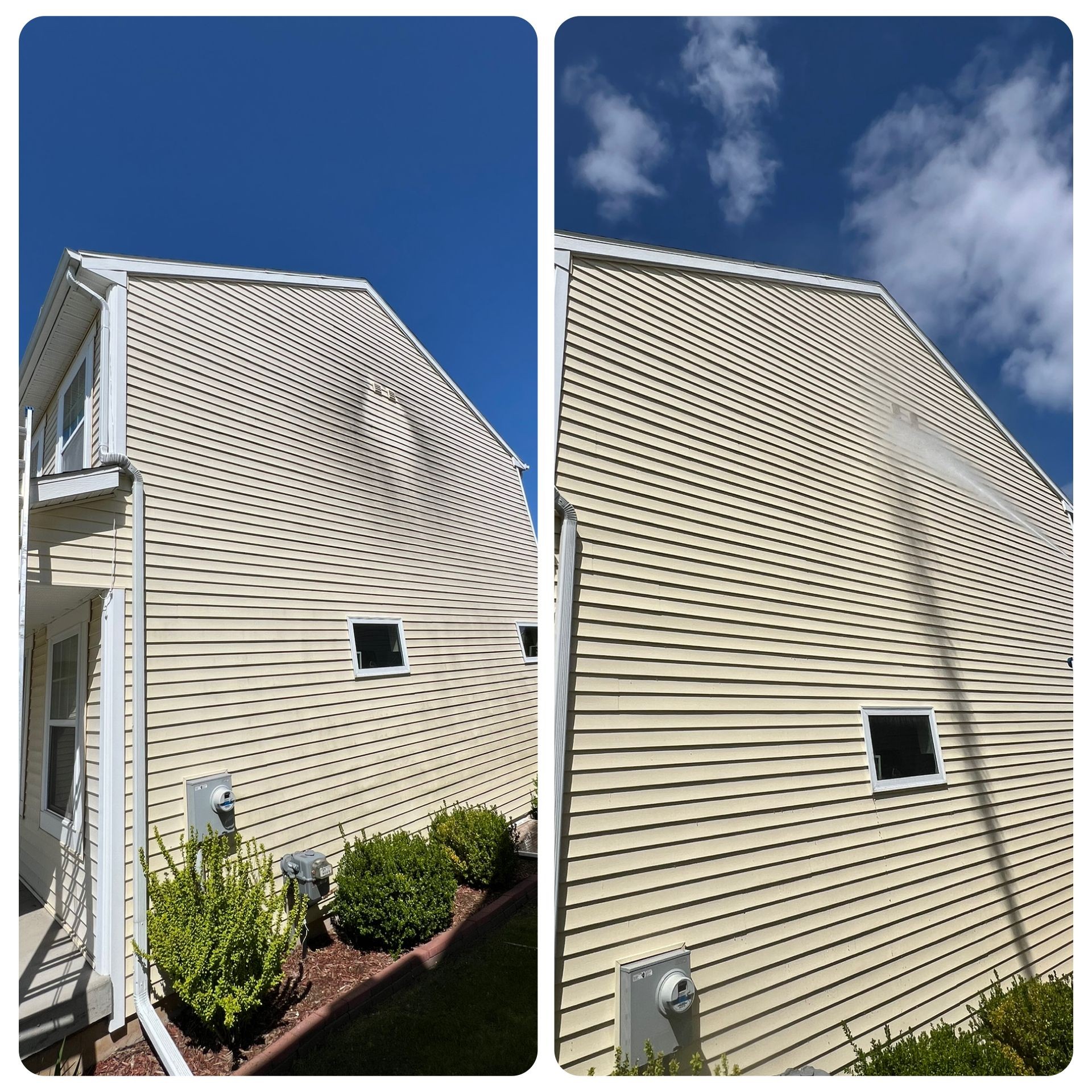 Expert House soft washing